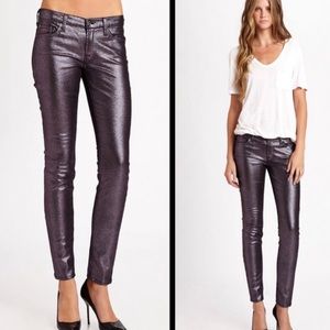 Metallic Seven for All Mankind Jeans. Size 28.